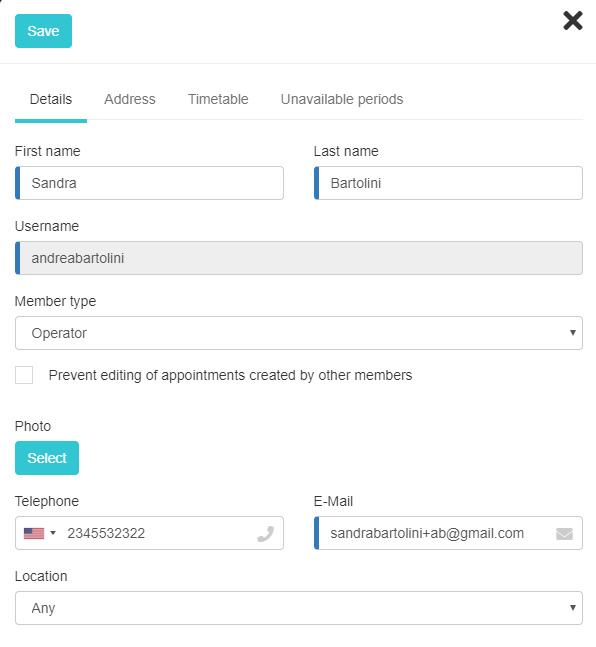 Company staff members